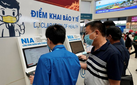 Việt Nam chính thức dừng khai báo y tế nội địa