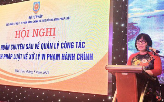 Bộ Tư pháp tập huấn xử lý vi phạm hành chính