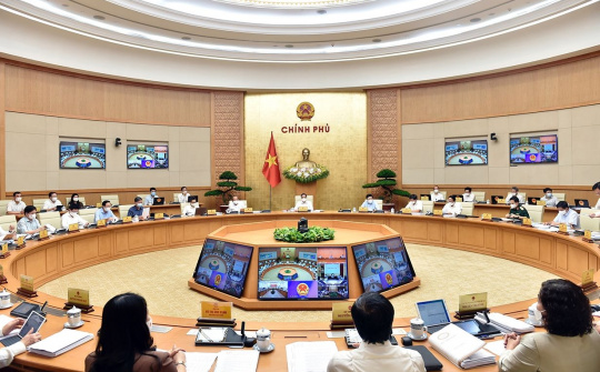 Nghị quyết phiên họp Chính phủ thường kỳ tháng 5/2022