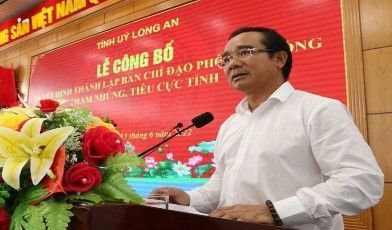 Long An: Công bố Quyết định thành lập Ban Chỉ đạo Phòng chống tham nhũng, tiêu cực