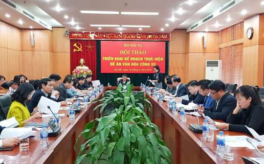 Xây dựng văn hóa công vụ của đội ngũ cán bộ, công chức, viên chức hiện nay