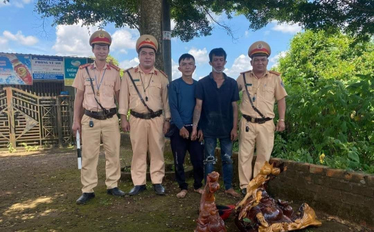 Cảnh sát giao thông Gia Lai với chiến công mới