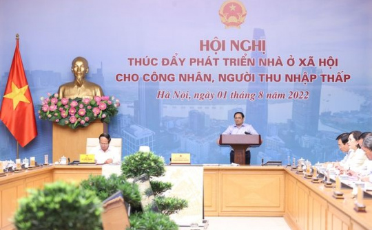 Đến năm 2030 xây dựng ít nhất 1 triệu căn hộ nhà ở xã hội cho công nhân, người thu nhập thấp