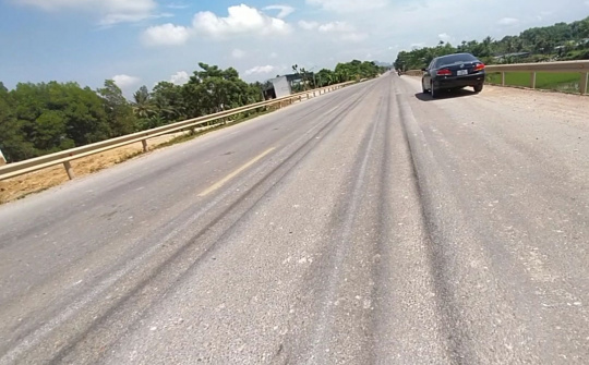 Thanh Hoá: Cần sớm xử lý tình trạng trồi, lún trên tuyến đường Nghi Sơn - Sao Vàng