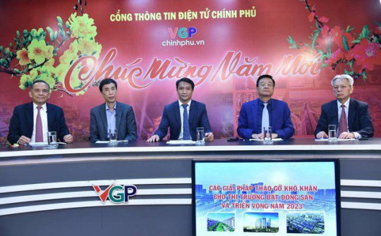 Tọa đàm 'Các giải pháp tháo gỡ khó khăn cho thị trường bất động sản và triển vọng năm 2023'