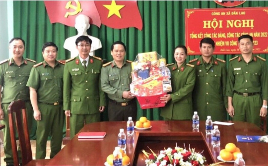 Công an Đắk Nông: Chăm lo Tết cho Nhân dân và cán bộ, chiến sĩ có hoàn cảnh khó khăn