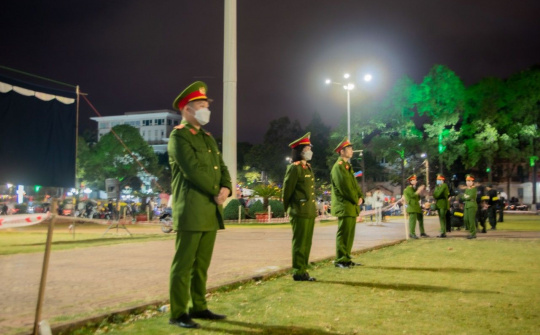 Công an TP Buôn Ma Thuột bảo vệ tuyệt đối an ninh, an toàn Tết Nguyên đán Quý Mão