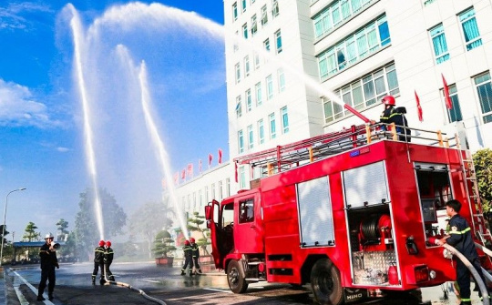 Tăng cường công tác phòng cháy, chữa cháy trong tình hình mới