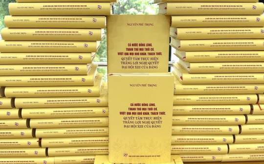 Lễ ra mắt cuốn sách quý của Tổng Bí thư Nguyễn Phú Trọng