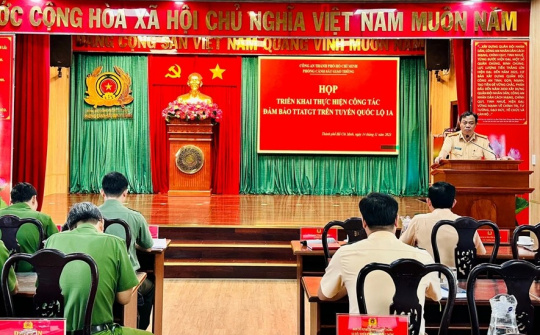 TPHCM: Triển khai kế hoạch tuần tra, kiểm soát, xử lý vi phạm trật tự, ATGT trên Quốc lộ 1A (từ 15-30/11/2023)