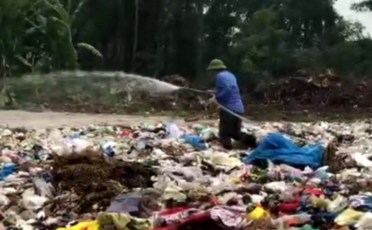 Thạch Thành: Coi việc đầu tư xử lí rác thải là vấn đề cốt lõi trong xây dựng nông thôn mới