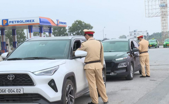 Thanh Hóa: Thành lập Tổ công tác đặc biệt xử lý vi phạm nồng độ cồn