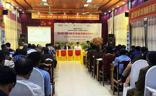 Hà Tĩnh: Diễn đàn sản xuất, thâm canh cây ăn quả có múi an toàn dịch bệnh
