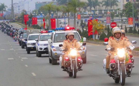 Bảo đảm trật tự, an toàn giao thông dịp Tết Dương lịch, Tết Nguyên đán Giáp Thìn và Lễ hội xuân 2024