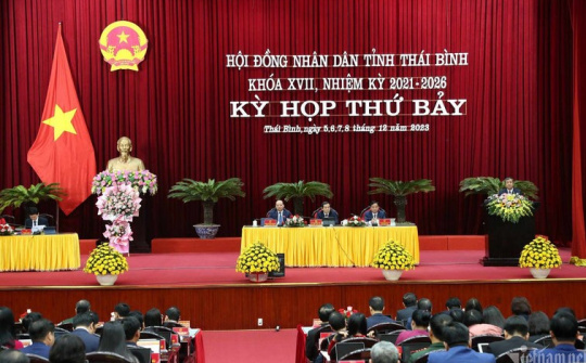 Thái Bình có 3 lãnh đạo đạt 100% phiếu tín nhiệm cao