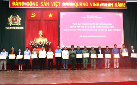 Đắk Nông: Toàn dân tham gia bảo đảm an ninh trật tự, phòng, chống tội phạm