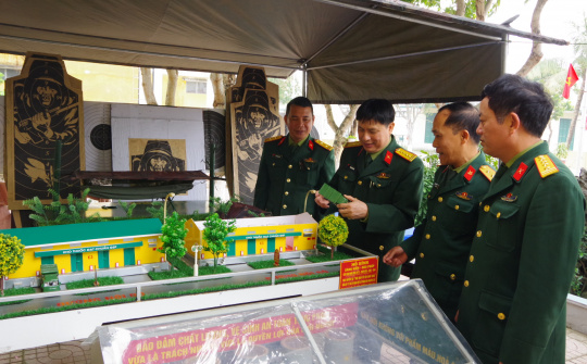 Cục Hậu cần Quân khu 4 tổ chức Lễ ra quân huấn luyện năm 2023