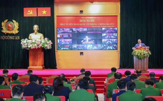 Hội nghị trực tuyến toàn quốc về phòng, chống ma túy