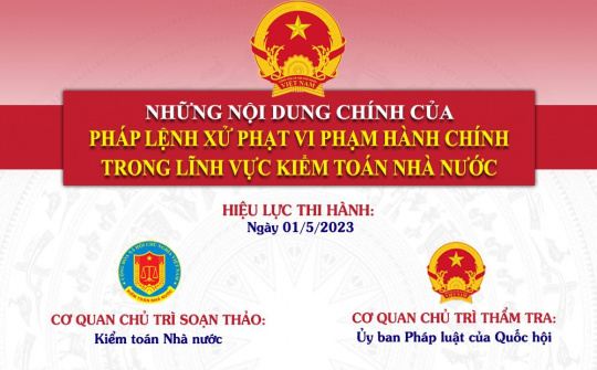 Nội dung cơ bản của Pháp lệnh Xử phạt vi phạm hành chính trong lĩnh vực Kiểm toán nhà nước