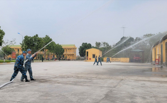 Tiểu đoàn 65, Trung đoàn 236: Quan tâm và chủ động trong công tác phòng, chống cháy nổ
