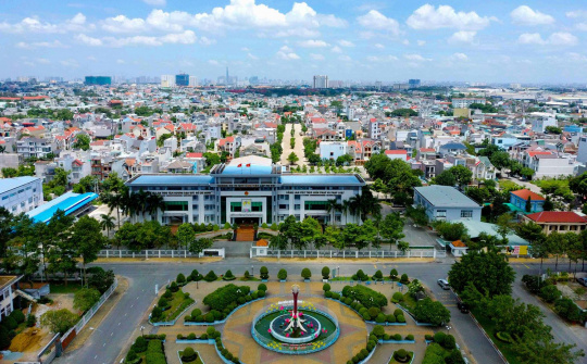 Công nhận TP Dĩ An là đô thị loại II trực thuộc tỉnh Bình Dương