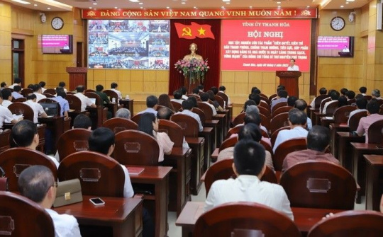 Thanh Hóa kiên quyết, kiên trì đấu tranh phòng, chống tham nhũng, tiêu cực, góp phần xây dựng Đảng và Nhà nước ta ngày càng trong sạch, vững mạnh