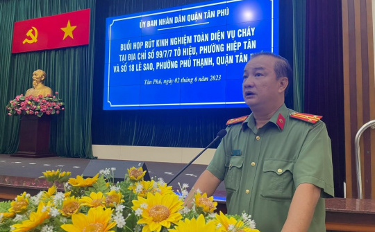 Hậu quả từ việc không đảm bảo an toàn PCCC tại các hộ gia đình trong khu dân cư