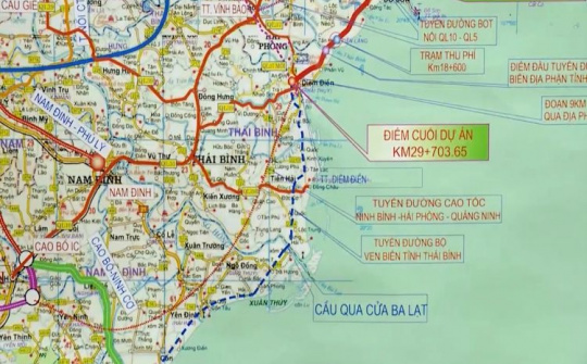 Thành lập Hội đồng thẩm định dự án tuyến cao tốc Ninh Bình - Hải Phòng đoạn qua Nam Định và Thái Bình