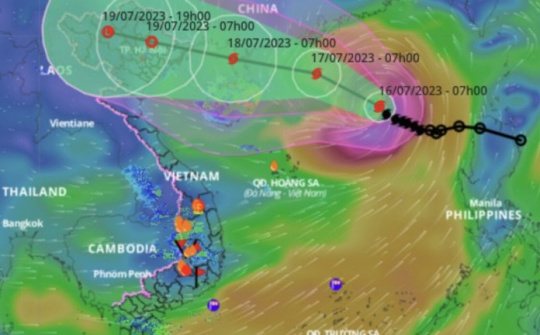 Tập trung ứng phó với bão số 1 năm 2023