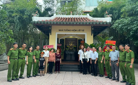Phòng PC07 TPHCM với nhiều hoạt động ý nghĩa tưởng nhớ, tri ân Ngày Thương binh liệt sỹ 27/7