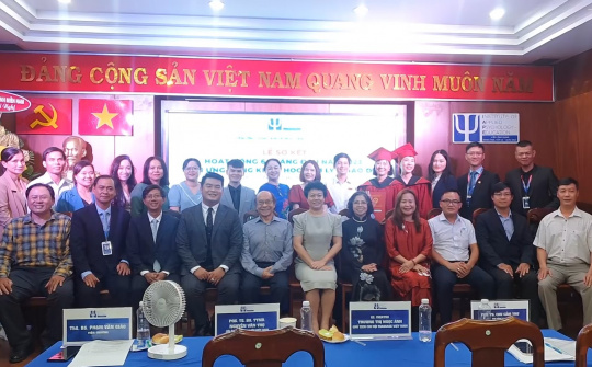 Viện Ứng dụng Khoa học Tâm lý - Giáo dục Sơ kết 6 tháng đầu năm: Ghi nhận những thành tích vượt bậc