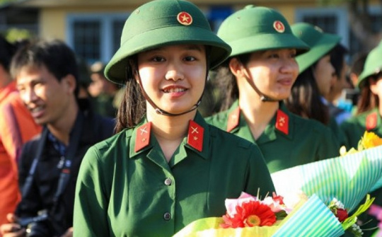 Kiến nghị mở rộng Luật Nghĩa vụ quân sự để công dân nữ tham gia