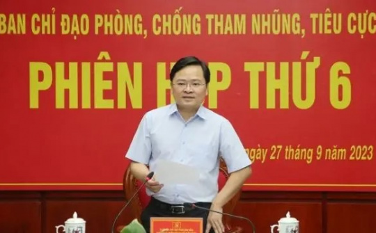 Bắc Ninh: Ban Chỉ đạo phòng, chống tham nhũng, tiêu cực tỉnh họp phiên thứ 6