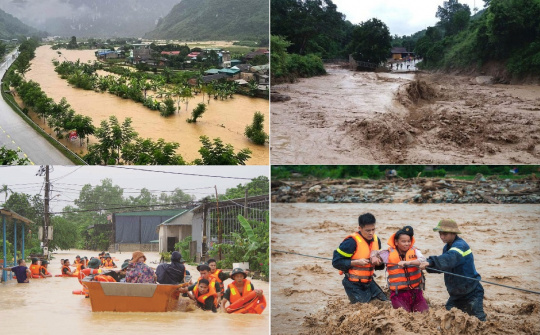 Tập trung ứng phó và khắc phục hậu quả mưa lũ