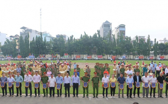 UBND quận Gò Vấp tổ chức Hội thi PCCC và CNCH cho lực lượng PCCC tại chỗ