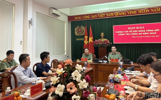 Công an Đồng Nai đã đạt nhiều thành tích xuất sắc trong năm 2023