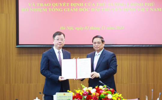 Đài Truyền hình Việt Nam có tân Tổng Giám đốc