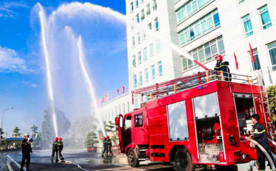 Tập trung tối đa các nguồn lực để phát triển hạ tầng phòng cháy, chữa cháy