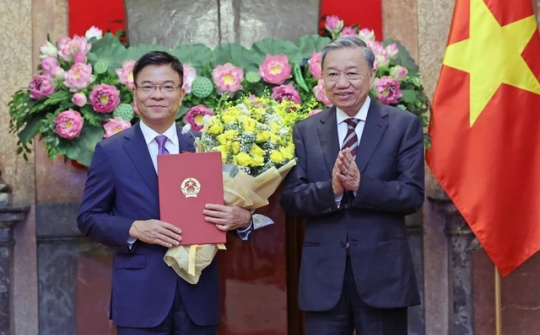 Chủ tịch nước trao Quyết định bổ nhiệm tân Phó Thủ tướng Chính phủ và Bộ trưởng Bộ Công an