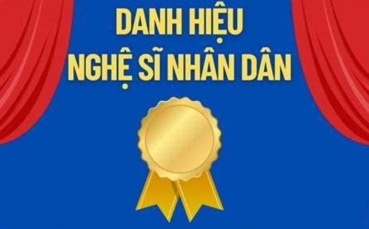 Quy định về xét tặng danh hiệu “Nghệ sĩ nhân dân”, “Nghệ sĩ ưu tú”