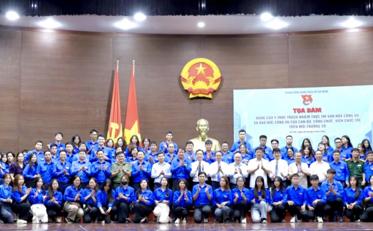 Nâng cao ý thức, trách nhiệm thực thi văn hóa công vụ và đạo đức công vụ của cán bộ, công chức, viên chức trẻ trên môi trường số