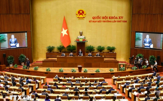 Kỳ họp bất thường lần thứ 8 Quốc hội khóa XV chính thức khai mạc