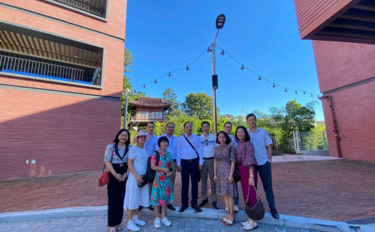 Đoàn cán bộ Báo chí - Truyền thông Việt Nam thăm và làm việc với Đại sứ quán Việt Nam tại Hàn Quốc