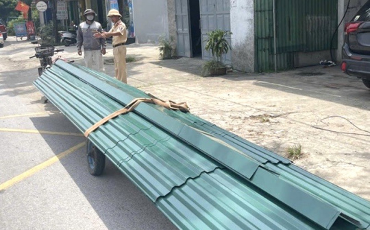 Công an Thanh Hóa tăng cường xử lý xe tự chế không bảo đảm ATGT