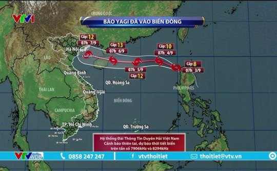 Khẩn trương triển khai ứng phó bão số 3 năm 2024