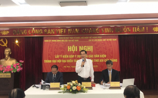 Hội Luật gia Việt Nam góp ý Dự thảo các Văn kiện trình Đại hội đại biểu XIV của Đảng