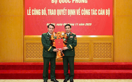 Bộ Quốc phòng có Tư lệnh Bộ đội Biên phòng mới
