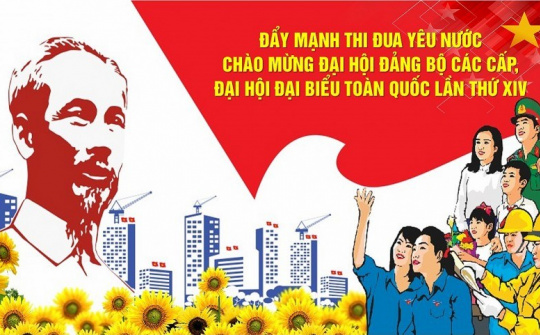 Thi đua Lập thành tích chào mừng Đại hội lần thứ XIV của Đảng