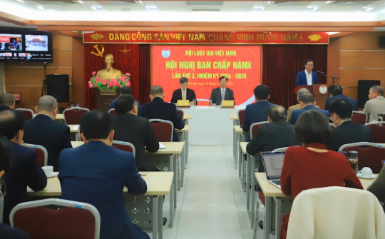 Ban Thường vụ Hội Luật gia Việt Nam họp phiên thứ 5 khóa XIV