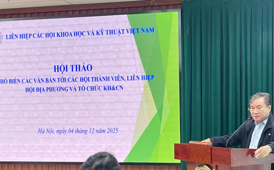 Phổ biến các văn bản tới các Hội thành viên, Liên hiệp Hội địa phương và Tổ chức khoa học và công nghệ